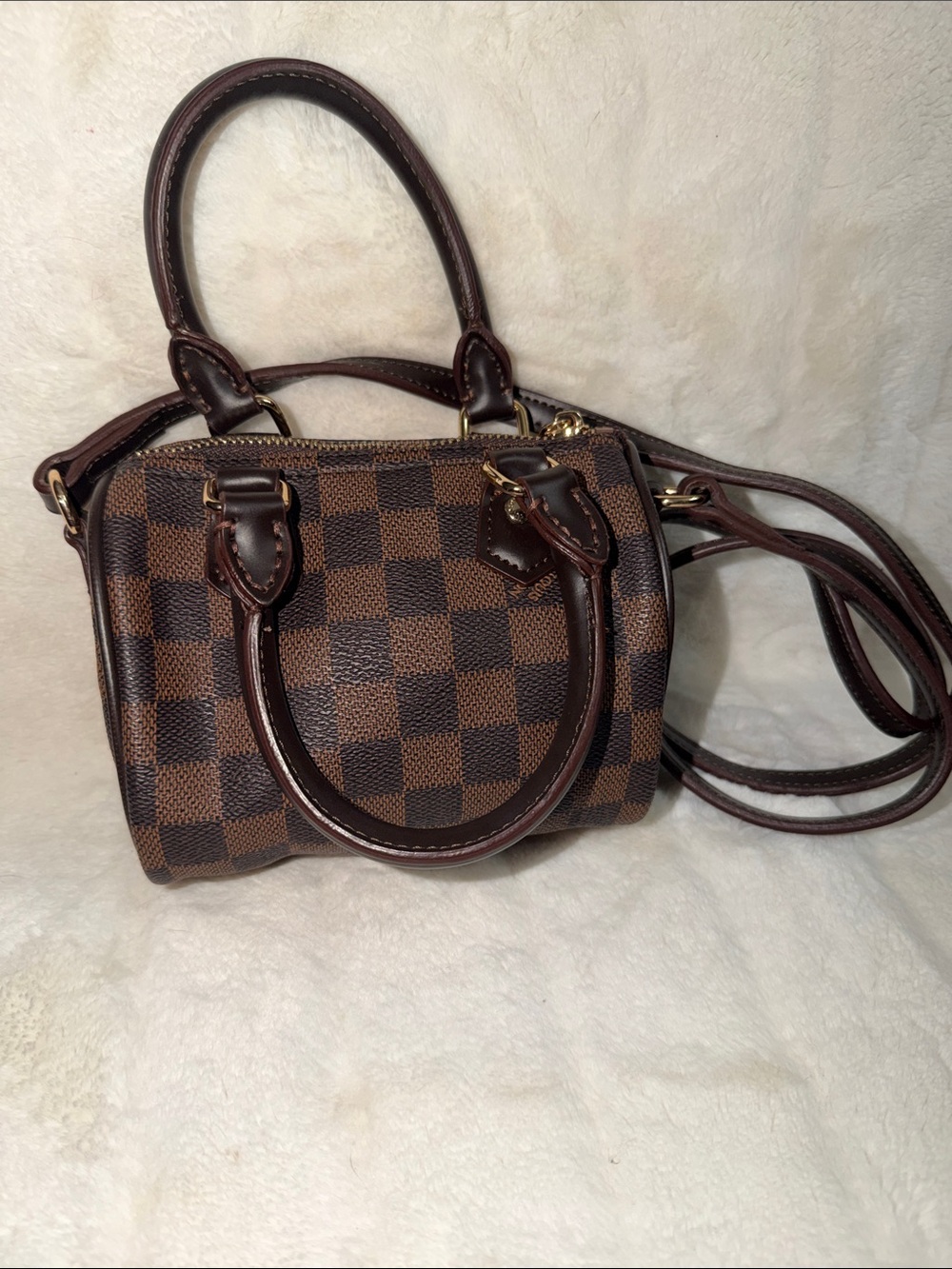 Louis Vuitton Damier Ebene Mini Accessories Pouch